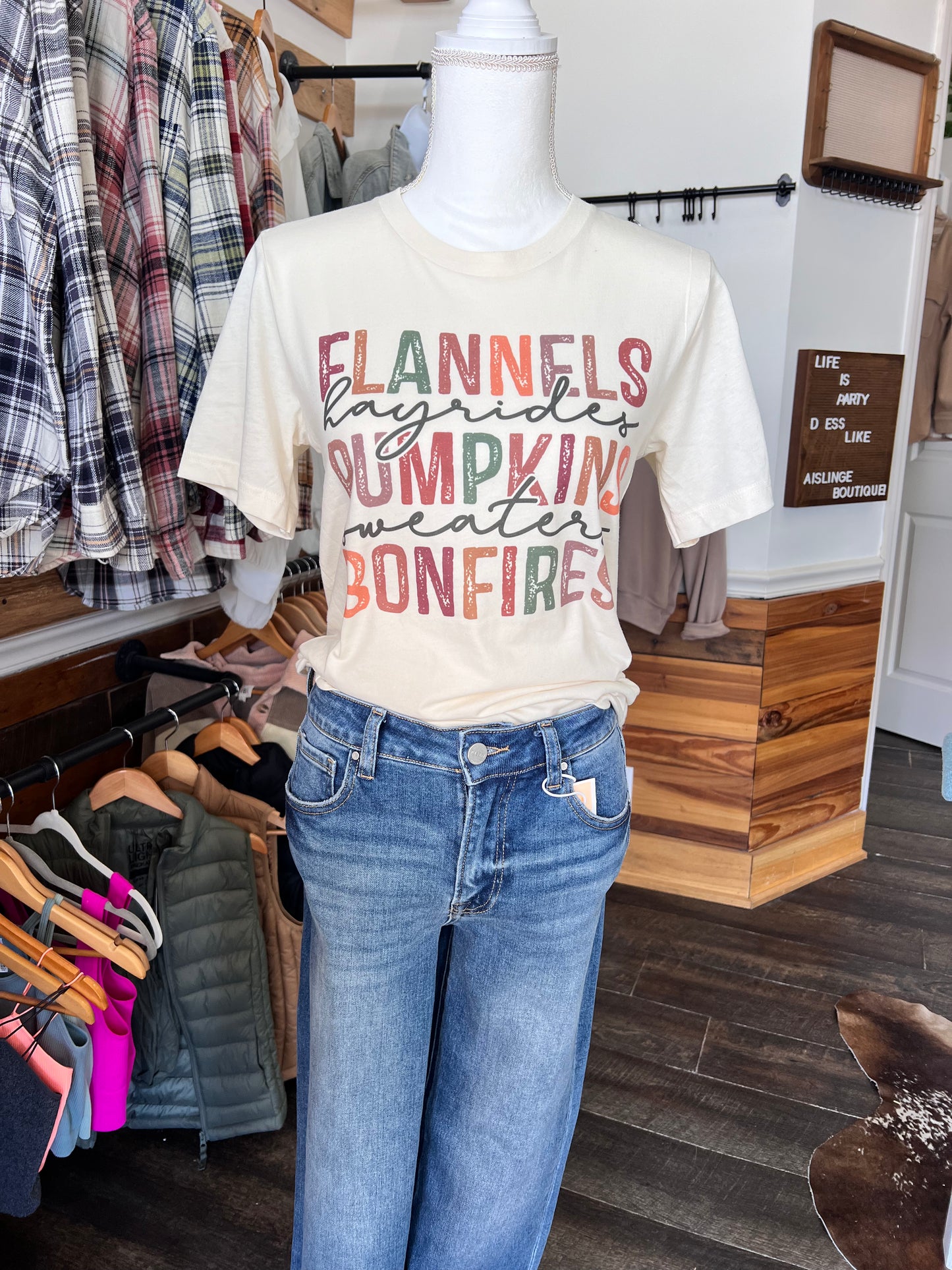 Flannels. Pumpkins. Bonfires