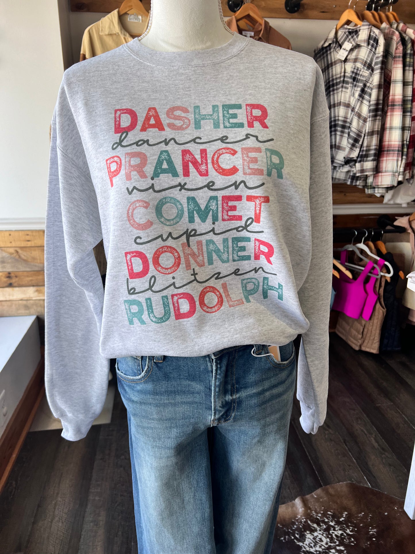 On Dasher on Dancer....