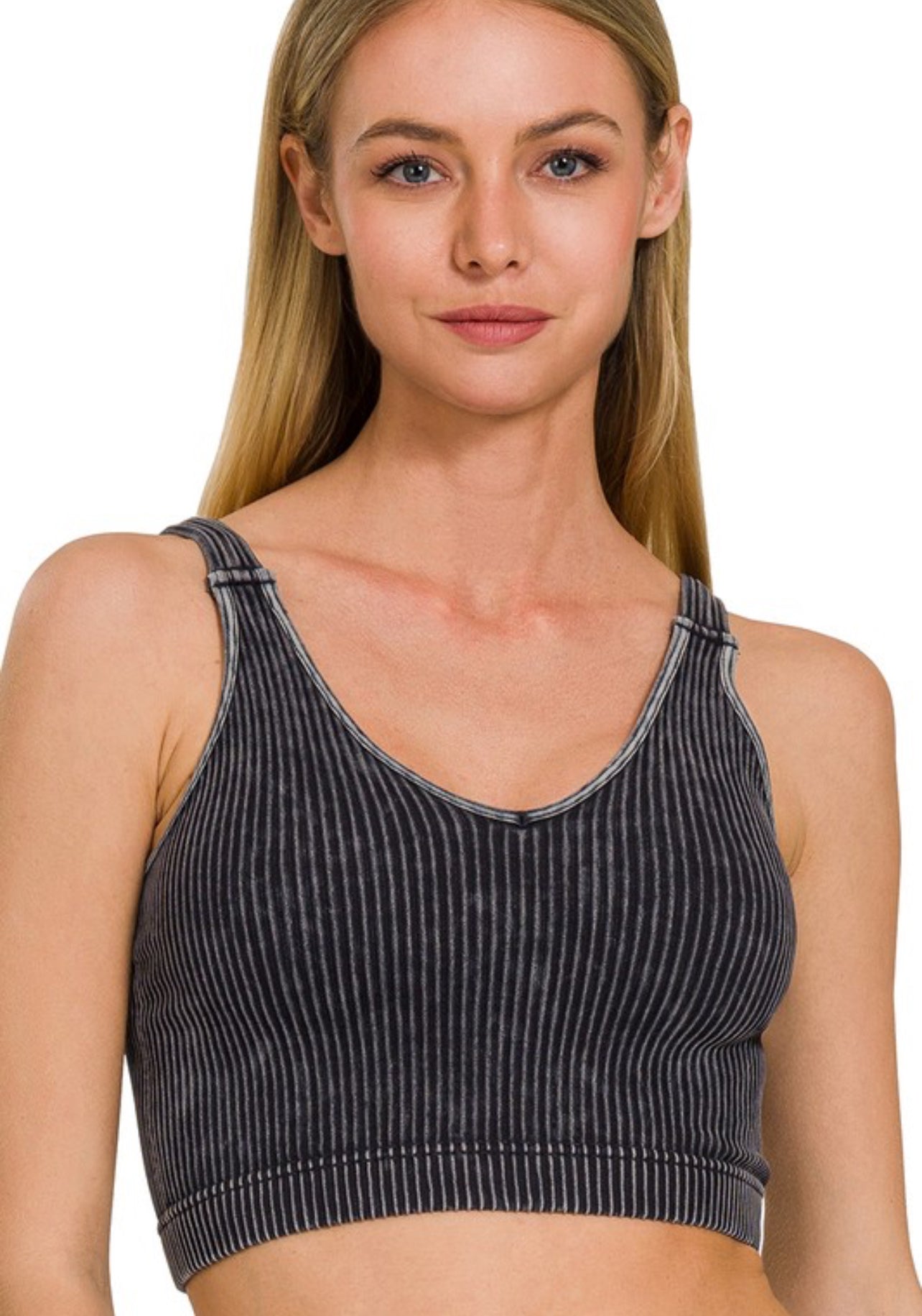 V-Neck Washed Brami