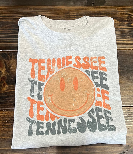Tennessee Distressed Smiley