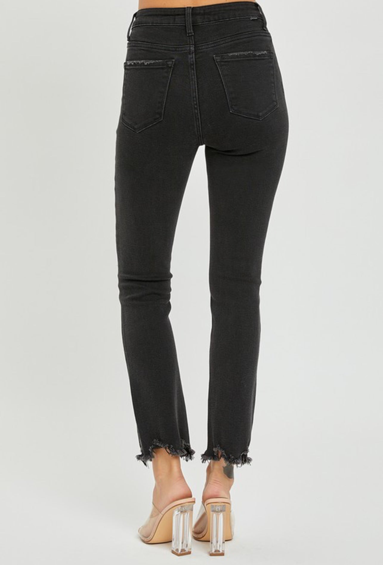 High Rise Slim Straight