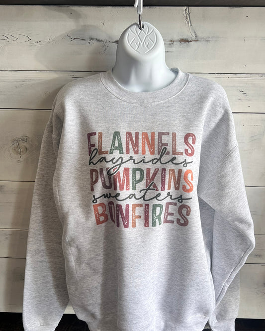Flannels. Pumpkins. Bonfires